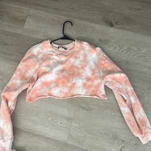 Babyboo fashion crop sweatshirt